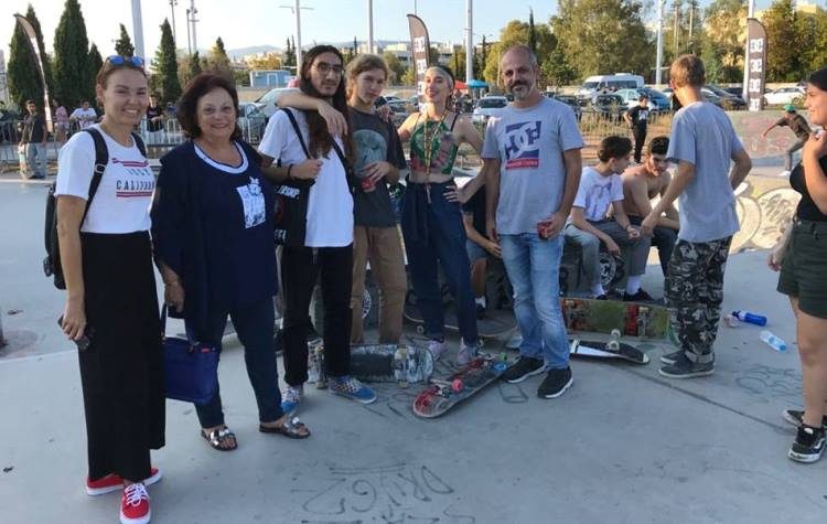 Διαγωνισμός και επίδειξη skate στο Μαρούσι!
