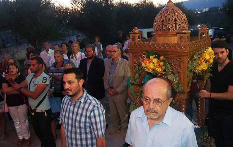 Πανηγυρικός Εσπερινός στον Tίμιο Σταυρό στο Πανόραμα Κηφισιάς