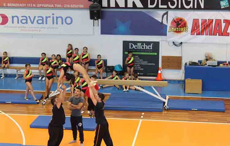 Ξεκίνησε προπονήσεις το τμήμα Ενόργανης Γυμναστικής των Αμαζόνων