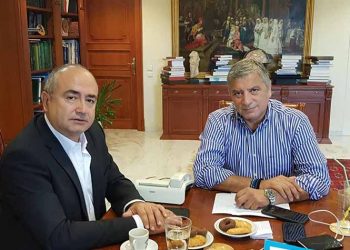 Συνάντηση Πατούλη – Μπάμπαλου με επίκεντρο θέματα αμοιβαίου ενδιαφέροντος