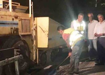 Συνεχίζονται τα έργα οδοποιίας στο Μαρούσι