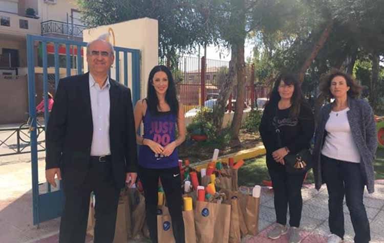 Κάλυψη γραφικής ύλης στα Νηπιαγωγεία του Δήμου