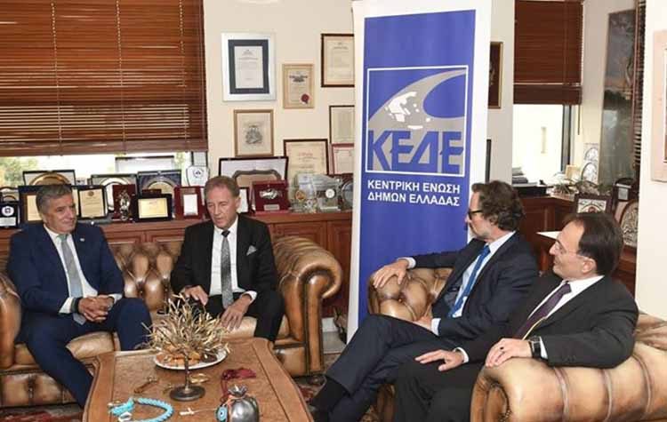 Συνάντηση Πατούλη – Μπάρτλε ενόψει 8ης Ελληνογερμανικής Συνέλευσης