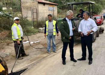 Την συντήρηση της οδού Διονύσου επέβλεψε ο Γιώργος Πατούλης