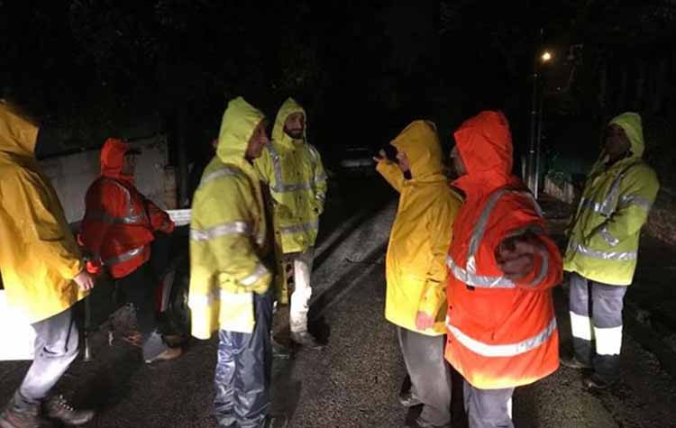 Ενενήντα περιπτώσεις αντιμετώπισε η Πολιτική Προστασία του Δήμου κατά τη διάρκεια  της κακοκαιρίας