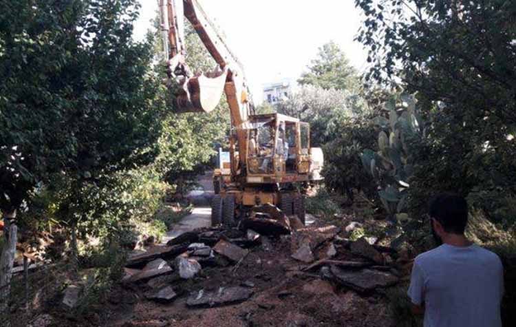 Διαψεύδει Καραμέρο για την διευθέτηση του ρέματος ο Βαγγέλης Κάββαλος