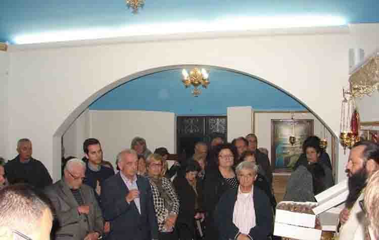 Ο Δήμαρχος στον εορτασμό του Αγίου Δημητρίου