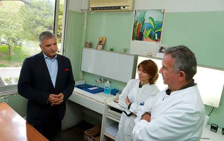 Επίσκεψη Πατούλη στο Γενικό Νοσοκομείo Δυτικής Αττικής