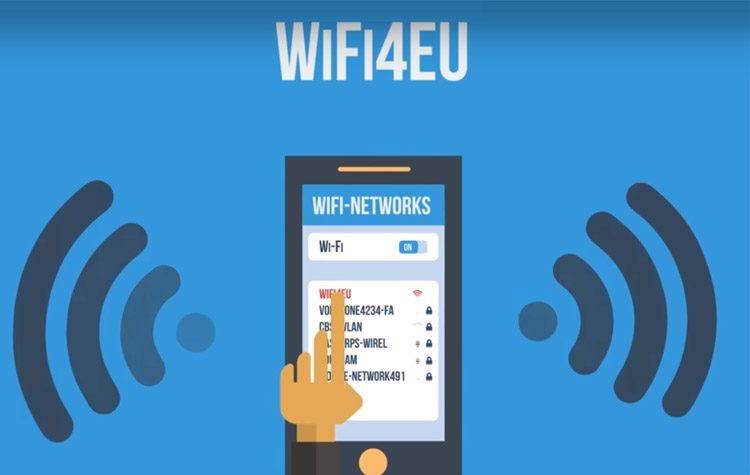 Δωρέαν WiFi σε 2800 δήμους της Ευρώπης