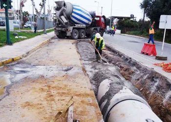 Θωράκιση της πόλης με νέο δίκτυο ομβρίων