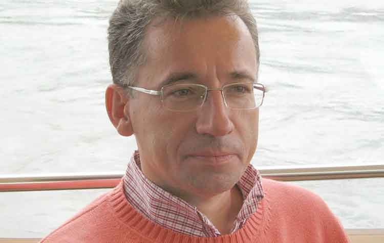 O συγγραφέας Ισίδωρος Ζουργός στα Βριλήσσια