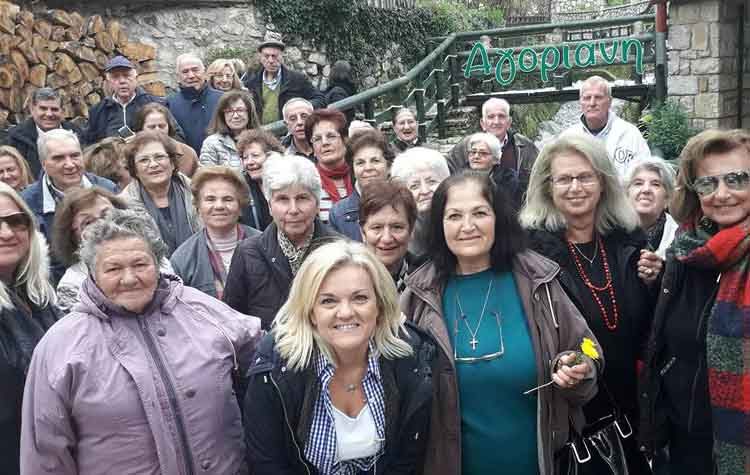 Μονοήμερη εκδρομή των ΚΑΠΗ Κηφισιάς σε Αγόριανη και Αράχωβα