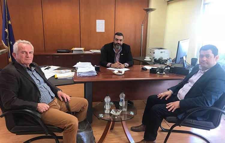 Συνάντηση Μαυρίδη με τον Διευθύνοντα Σύμβουλο της ΚτΥπ ΑΕ