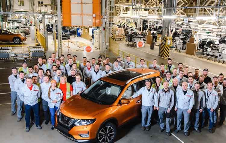 Το εργοστάσιο της Nissan στη Ρωσία ξεκινά την παραγωγή του νέου X-Trail