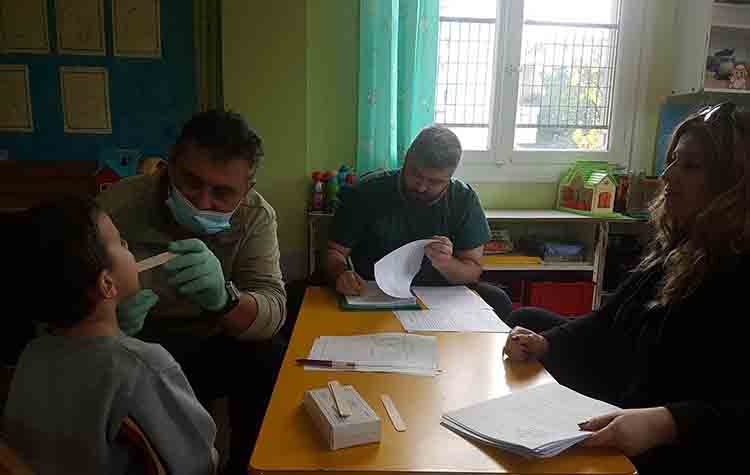 Ολοκληρώθηκαν οι δωρεάν οδοντιατρικοί  έλεγχοι στους παιδικούς σταθμούς