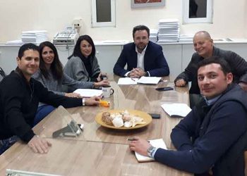 Ο Άγγελος Παλαιοδήμος και κλιμάκιο του συνδυασμού «Πεντέλη 2020» συναντήθηκε με την Ένωση Γονέων