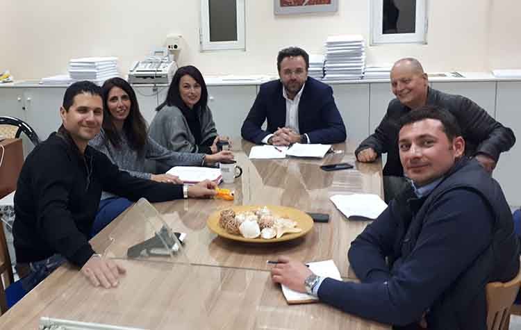 Ο Άγγελος Παλαιοδήμος και κλιμάκιο του συνδυασμού «Πεντέλη 2020» συναντήθηκε με την Ένωση Γονέων