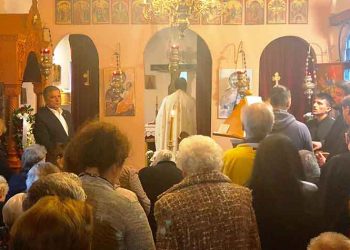 Στη γιορτή του Αγίου Νεκταρίου Νέας Λέσβου ο Γιώργος Πατούλης