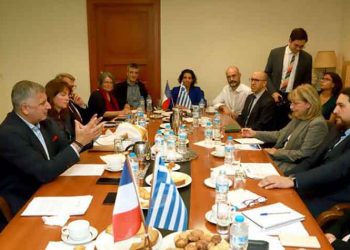 Συνάντηση Πατούλη με αντιπροσωπεία του Δήμου Millau της Γαλλίας