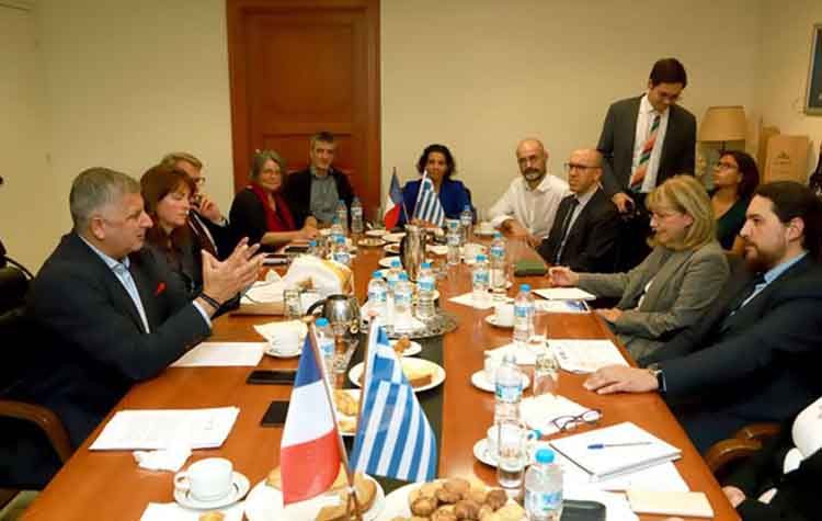 Συνάντηση Πατούλη με αντιπροσωπεία του Δήμου Millau της Γαλλίας