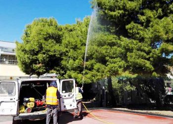 Ψεκασμοί δέντρων σε σχολεία και Κ/Χ χώρους