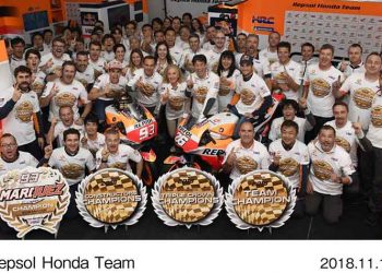 Η Honda κατακτά το 2ο συνεχόμενο τίτλο MotoGP Triple Crown