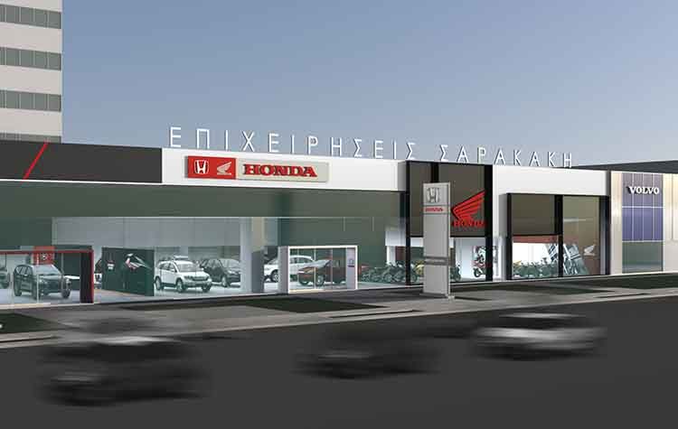 Πλήρης ανακαίνιση των κεντρικών εκθέσεων της εταιρείας Αδελφοί Σαρακάκη Α.Ε.Β.Μ.Ε