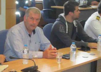 Ο Πρόεδρος του ΣΠΑΠ Βλάσσης Σιώμος στη σύσκεψη του ΣΟΠΠ Ανατολικής Αττικής