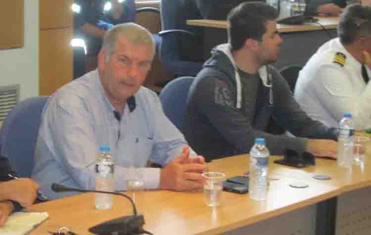 Ο Πρόεδρος του ΣΠΑΠ Βλάσσης Σιώμος στη σύσκεψη του ΣΟΠΠ Ανατολικής Αττικής