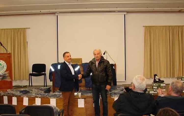 Χορηγία Λάτση προς το Εθελοντικό Κλιμάκιο Πολιτικής Προστασίας Πεντέλης