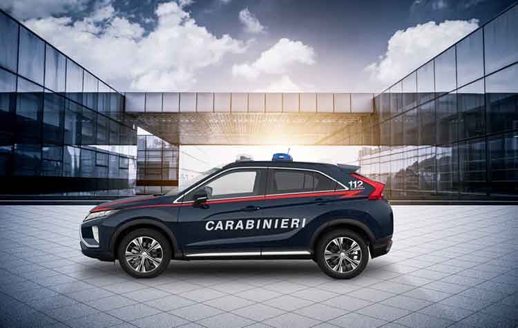 Δύο ειδικά εξοπλισμένα Mitsubishi Eclipse Cross στους καραμπινιέρους