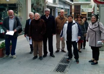 Περιοδεία στο κέντρο του Αμαρουσίου από την παράταξη Μαγιάκη