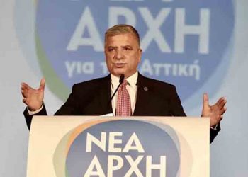 «Δωδεκάλογο» Πολιτικής Προστασίας παρουσίασε στη Μάνδρα ο Γιώργος Πατούλης