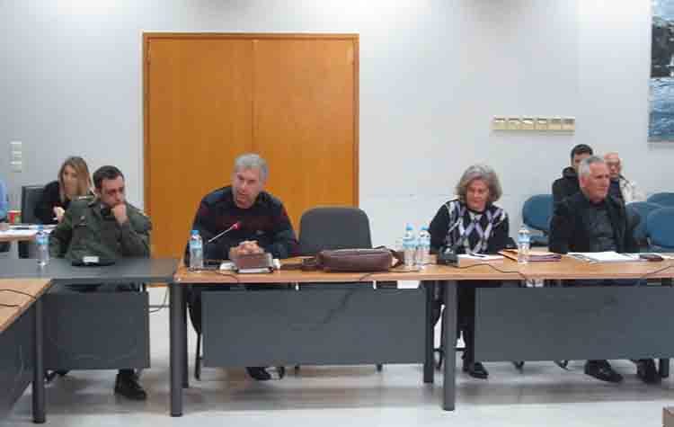 O Πρόεδρος του ΣΠΑΠ Βλάσσης Σιώμος στην σύσκεψη του Σ.Τ.Ο. Ραφήνας - Πικερμίου