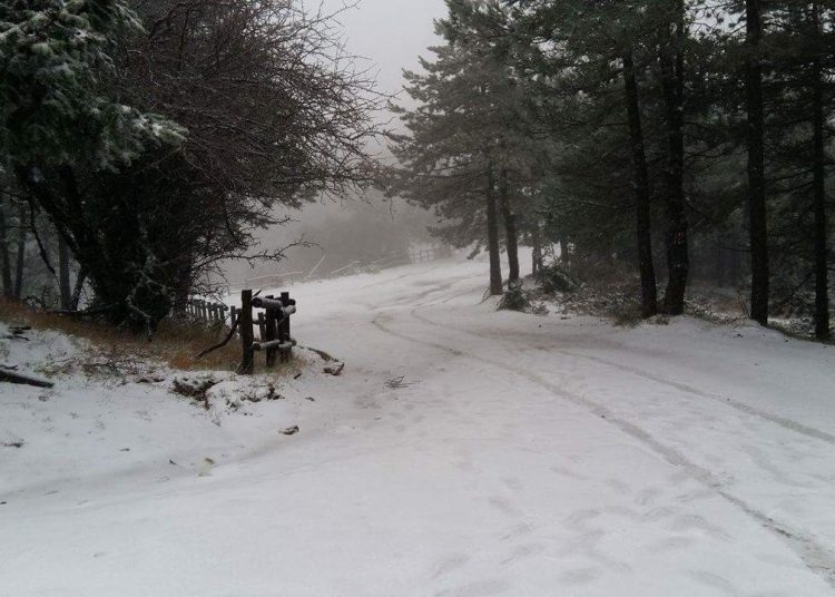 Kρύο στο μεγαλύτερο μέρος της χώρας - Χιόνια στην Πάρνηθα