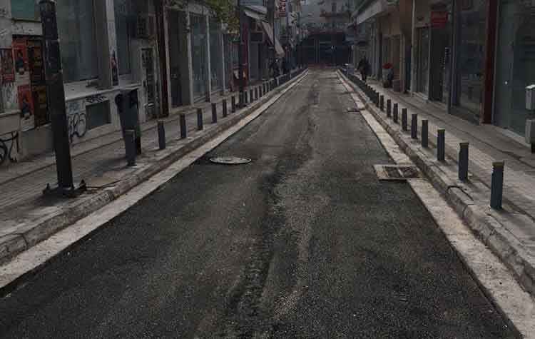 «Γιορτές και καιρός «πάγωσαν» τις ασφαλτοστρώσεις στο κέντρο»