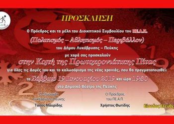 Κόβει την πίτα του το ΠΕ.Α.Π