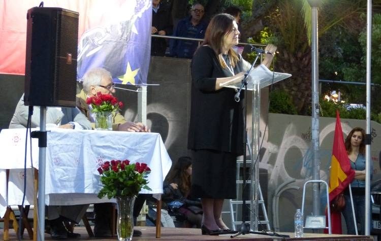 Ξανά υποψήφια δήμαρχος με τη Λαϊκή Συσπείρωση η Λούλα Καρατζά