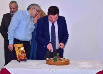 Στην κοπή της βασιλόπιτας του Συλλόγου «Οι Φίλοι της Θένιας» ο Δήμαρχος