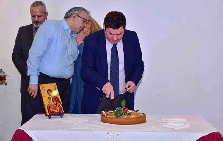 Στην κοπή της βασιλόπιτας του Συλλόγου «Οι Φίλοι της Θένιας» ο Δήμαρχος