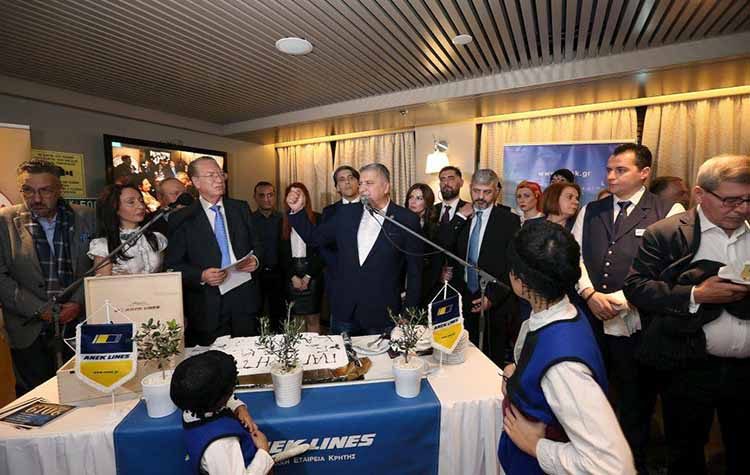 «Παγκρήτιος» κοπή πίτας παρόντος Γιώργου Πατούλη