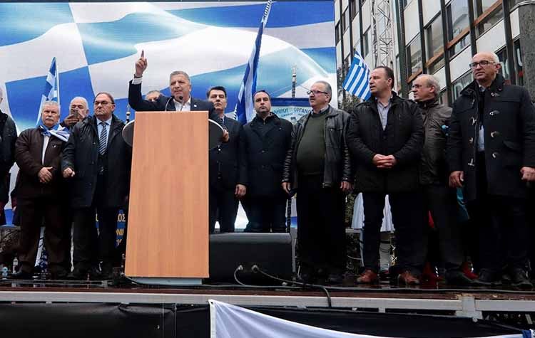 Στο βήμα του συλλαλητηρίου για την Μακεδονία ο Γιώργος Πατούλης