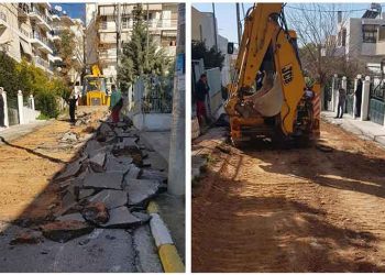 Δημιουργία πεζόδρομων γύρω από το 5ο Γυμνάσιο και το 2ο Λύκειο