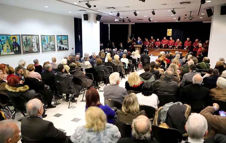 Ο ιστορικός Σύλλογος Αθμονέων έκοψε πίτα του