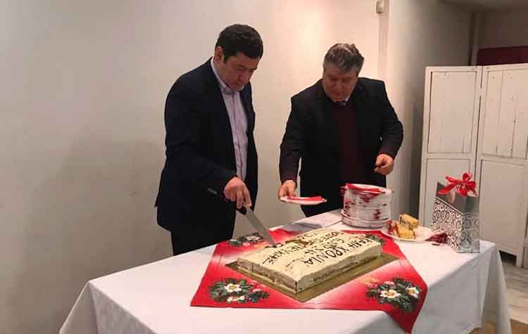 Στην κοπή της πίτας της Ένωσης Γονέων ο Τάσος Μαυρίδης