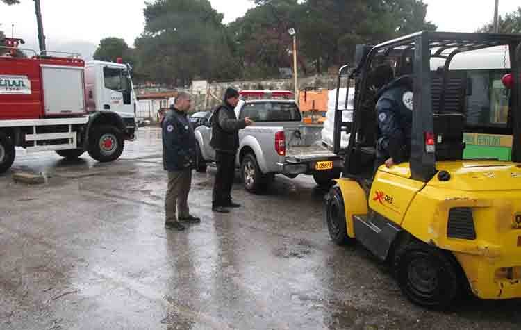 Αλάτι προς τους Δήμους – Μέλη του διένειμε ο ΣΠΑΠ