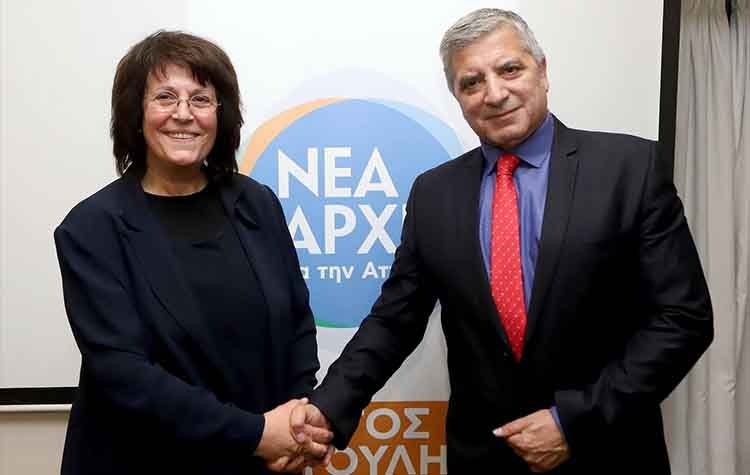 Η Βασιλική Σπηλιωτοπούλου στο συνδυασμό «Νέα αρχή για την Αττική»