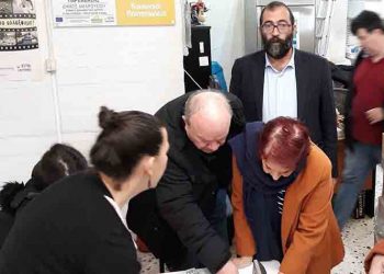 Επισιτιστική διανομή παρουσία της Διαχειριστικής Αρχής ΤΕΒΑ