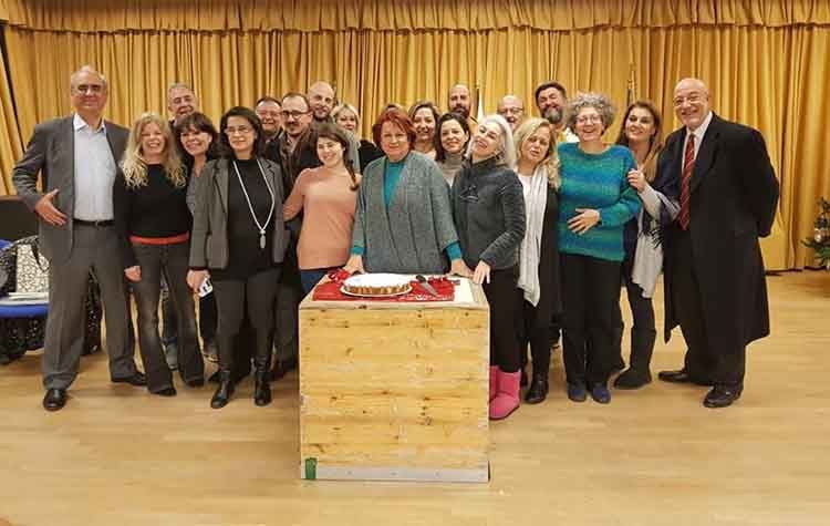 Η θεατρική ομάδα του Δήμου έκοψε την πίτα της