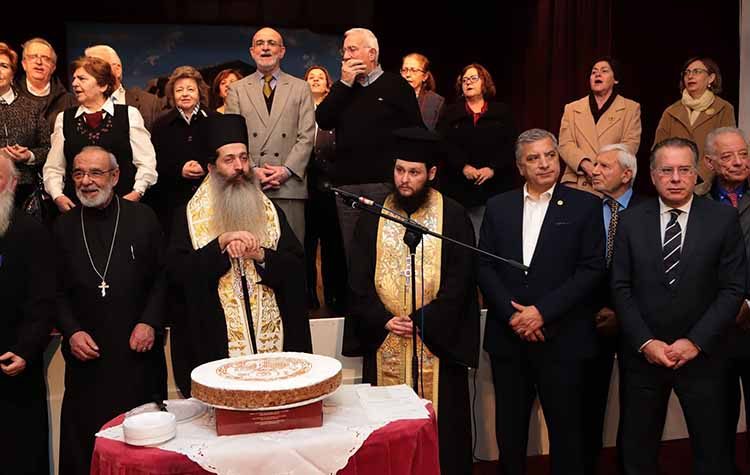 Στη γιορτή και πίτα Αγίου Αθανασίου Πολυδρόσου ο Γιώργος Πατούλης